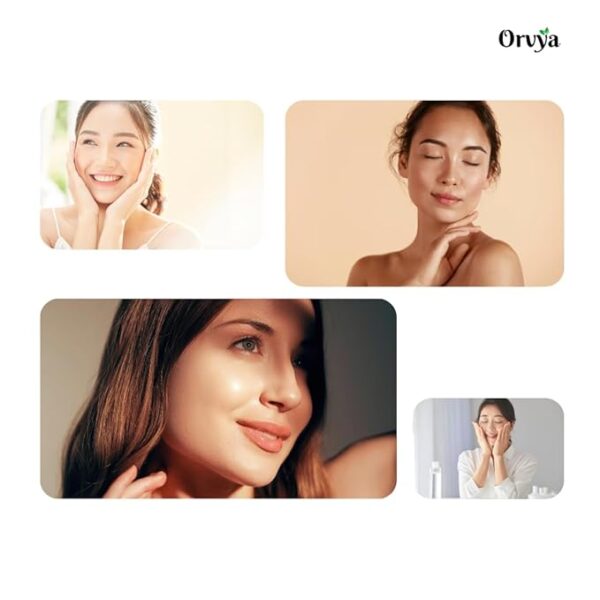 Orvya Dried Rose Petals, 100% Pure Natural Sun-Dried, for Skin Care, Hair Masks, Herbal Tea - Image 4